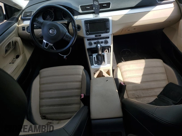 2013 Volkswagen CC R-Line with VIN WVWBP7AN4DE521576, listed as a Copart auction lot 74278024 with 0 mi miles and Clean Title. Bid and sale history available at carsss.com. Image 8.