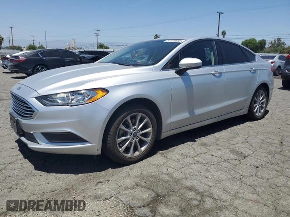 2017 Ford Fusion SE with VIN 3FA6P0H7XHR276646, listed as a Copart auction lot 61328635 with 51,440 mi miles and Clean title. Bid and sale history available at DreamBid. Image 1.