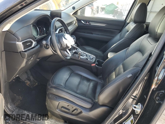 2021 Mazda CX-5 Grand Touring with VIN JM3KFBDM5M1456650, listed as a Copart auction lot 42124045 with 45,205 mi miles and Salvage Title. Bid and sale history available at carsss.com. Image 7.