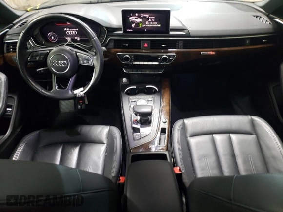 2019 Audi A5 Sportback Premium Plus with VIN WAUBNCF59KA003973, listed as a Copart auction lot 82727443 with 83,187 mi miles. Bid and sale history available at carsss.com. Image 8.