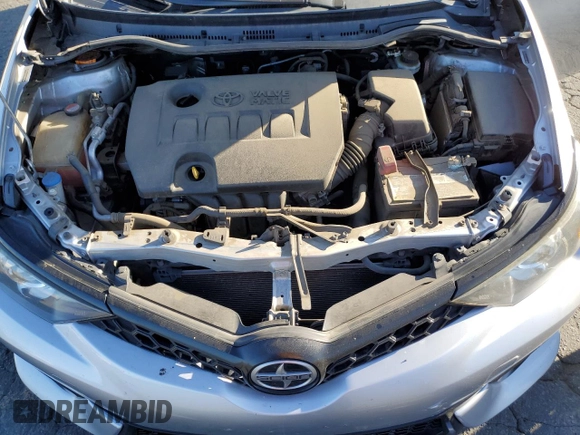 2016 Scion iM z VIN JTNKARJE1GJ505887, wystawiony jako Copart lot #88695115 z przebiegiem 137 491 mil mil oraz Szkoda całkowita • Salvage title. Historia ofert i sprzedaży dostępna na DreamBid. Obrazek 12.