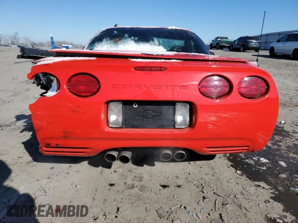 2004 Chevrolet Corvette Z06 with VIN 1G1YY12S545112990, listed as a Copart auction lot 41887135 with 97,376 mi miles and Salvage Title. Bid and sale history available at carsss.com. Image 6.