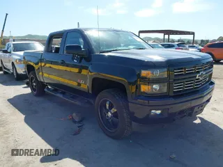 2015 Chevrolet Silverado 1500 LTZ with VIN 3GCUKSEC7FG508805, listed as a IAAI auction lot 42004524 with 150,748 mi miles. Bid and sale history available at carsss.com. Image 1.