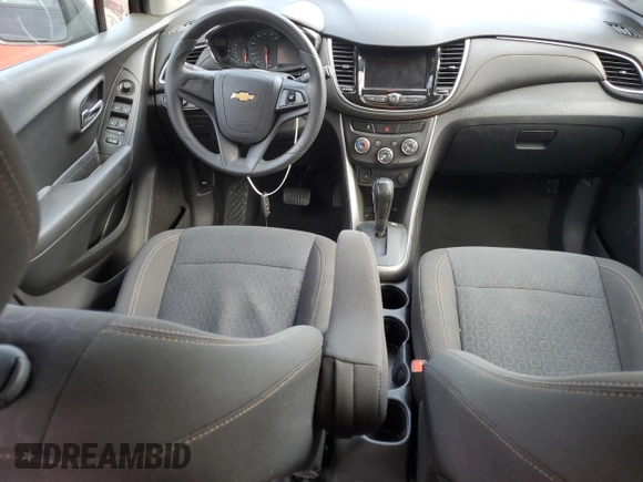 2020 Chevrolet Trax LS with VIN KL7CJKSB7LB061078, listed as a Copart auction lot 49947845 with 56,965 mi miles and Salvage Title. Bid and sale history available at DreamBid. Image 8.