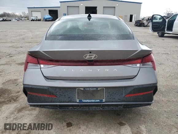 2024 Hyundai Elantra SE with VIN KMHLL4DG0RU730916, listed as a Copart auction lot 47257425 with 24,036 mi miles and Salvage Title. Bid and sale history available at DreamBid. Image 6.