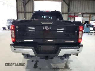 2020 Ford F-250 XL with VIN 1FT7W2B62LEE76574, listed as a Copart auction lot 56195465 with 40,710 mi miles and Salvage title. Bid and sale history available at DreamBid. Image 6.