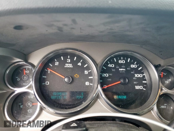 2011 Chevrolet Silverado 1500 LT with VIN 3GCPCSE06BG385931, listed as a Copart auction lot 52076985 with 187,151 mi miles and Salvage Title. Bid and sale history available at DreamBid. Image 9.