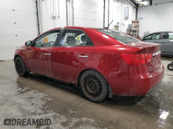 2012 Kia Forte SX with VIN KNAFW4A33C5534672, listed as a Copart auction lot 46029835 with 210,076 mi miles and Clean Title. Bid and sale history available at carsss.com. Image 2.
