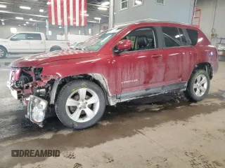 2014 Jeep Compass Latitude with VIN 1C4NJDEB2ED762315, listed as a Copart auction lot 46111455 with 144,801 mi miles and Non Repairable. Bid and sale history available at carsss.com. Image 1.