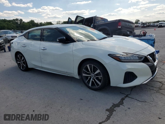2022 Nissan Maxima SV z VIN 1N4AA6CV8NC503394, wystawiony jako Copart lot #55613785 z przebiegiem 68 473 mil mil oraz Szkoda całkowita • Salvage title. Historia ofert i sprzedaży dostępna na DreamBid. Obrazek 4.