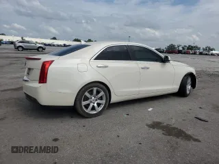 2013 Cadillac ATS with VIN 1G6AA5RAXD0176167, listed as a Copart auction lot 63126005 with 124,598 mi miles and Salvage title. Bid and sale history available at DreamBid. Image 3.