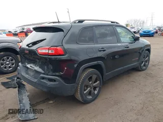 2016 Jeep Cherokee Latitude with VIN 1C4PJLCB1GW256777, listed as a IAAI auction lot 41150466 with 133,000 mi miles. Bid and sale history available at carsss.com. Image 4.