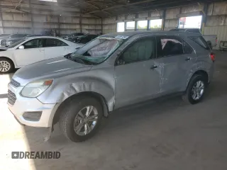 2017 Chevrolet Equinox LS with VIN 2GNALBEK5H1571511, listed as a Copart auction lot 53957895 with Not Provided miles and Salvage Title. Bid and sale history available at carsss.com. Image 1.