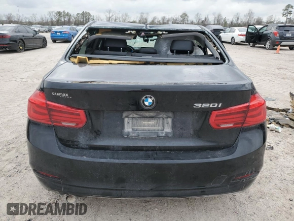 2018 BMW 3 Series 320i with VIN WBA8A9C5XJK622703, listed as a Copart auction lot 47660955 with 131,957 mi miles and Salvage Title. Bid and sale history available at carsss.com. Image 6.