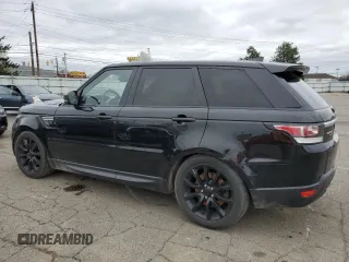 2017 Land Rover Range Rover Sport HSE with VIN SALWR2FK1HA673690, listed as a Copart auction lot 50484525 with 123,544 mi miles and Salvage Title. Bid and sale history available at carsss.com. Image 2.