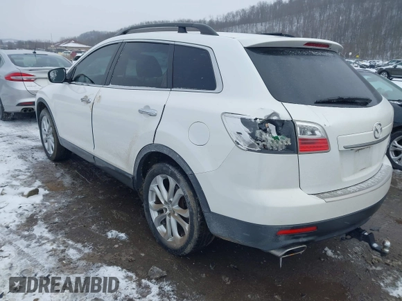 2012 Mazda CX-9 Grand Touring with VIN JM3TB3DV3C0359157, listed as a IAAI auction lot 41626593 with 114,262 mi miles. Bid and sale history available at carsss.com. Image 3.