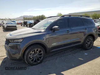 2023 Kia Sorento X-Line EX z VIN 5XYRHDLF7PG250380, wystawiony jako Copart lot #55297215 z przebiegiem 23 194 mil mil oraz Szkoda całkowita • Salvage title. Historia ofert i sprzedaży dostępna na DreamBid. Obrazek 1.
