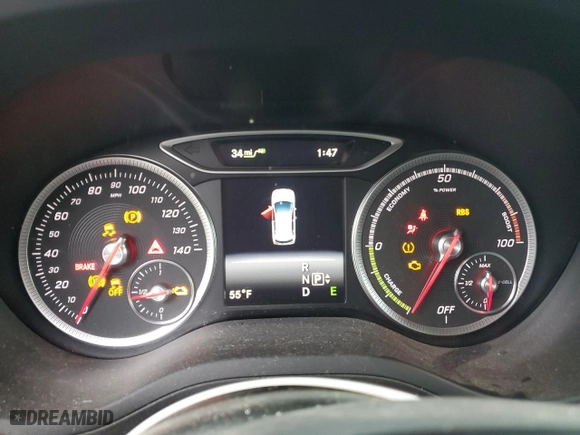 2017 Mercedes-Benz B-Class with VIN WDDVP9AB1HJ014927, listed as a Copart auction lot 41040034 with NaN miles. Bid and sale history available at carsss.com. Image 9.