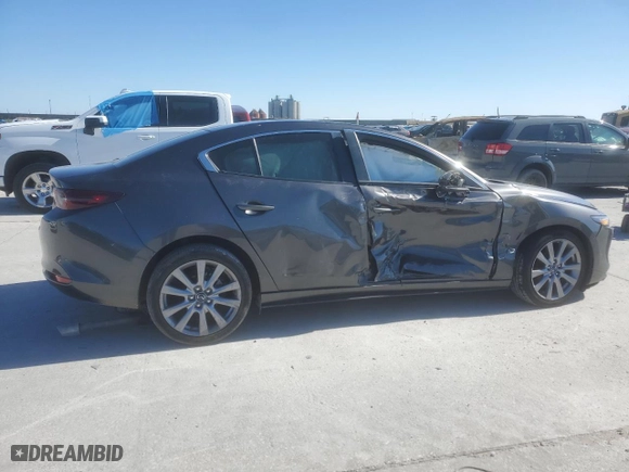 2021 Mazda Mazda3 Sedan Select with VIN 3MZBPABL2MM251751, listed as a Copart auction lot 46125355 with 41,339 mi miles and Salvage Title. Bid and sale history available at carsss.com. Image 3.