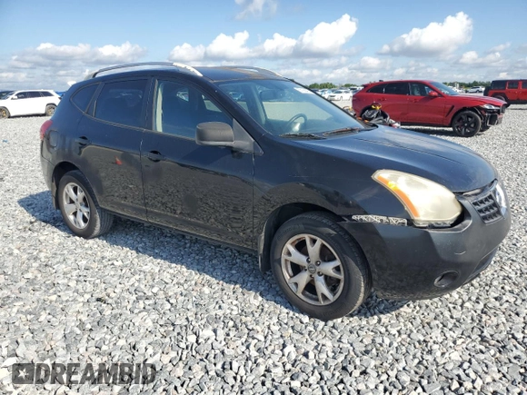 2008 Nissan Rogue SL with VIN JN8AS58V78W401893, listed as a Copart auction lot 53160435 with 262,481 mi miles and Salvage Title. Bid and sale history available at DreamBid. Image 4.