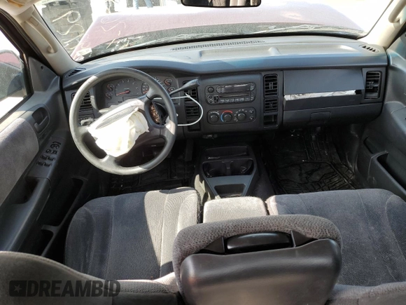 2003 Dodge Dakota SLT with VIN 1D7HL48N43S168353, listed as a Copart auction lot 51313975 with 213,540 mi miles and Salvage Title. Bid and sale history available at carsss.com. Image 8.