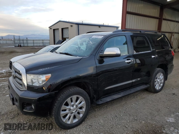 2016 Toyota Sequoia Platinum with VIN 5TDDY5G14GS130926, listed as a Copart auction lot 81528213 with 160,402 mi miles. Bid and sale history available at carsss.com. Image 1.