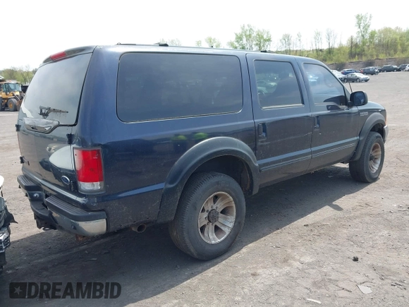 2000 Ford Excursion XLT with VIN 1FMNU41S4YED77720, listed as a IAAI auction lot 42134089 with 116,199 mi miles and . Bid and sale history available at DreamBid. Image 4.