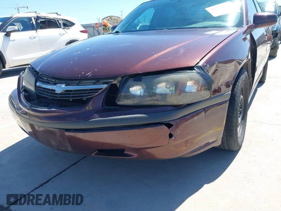 2004 Chevrolet Impala with VIN 2G1WF52E849185420, listed as a IAAI auction lot 41739605 with 182,887 mi miles and . Bid and sale history available at carsss.com. Image 6.