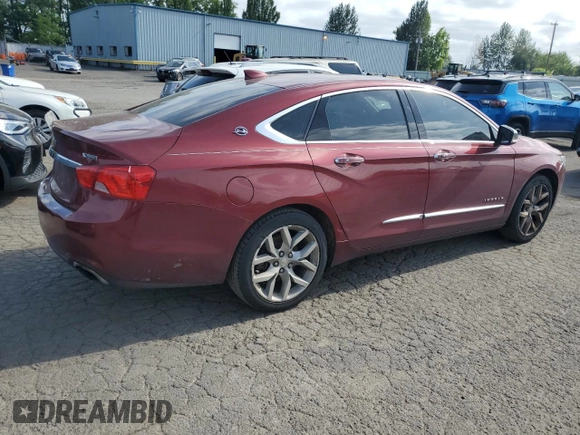 2017 Chevrolet Impala Premier with VIN 1G1145S36HU142203, listed as a Copart auction lot 60892975 with 109,857 mi miles and Clean title. Bid and sale history available at DreamBid. Image 3.