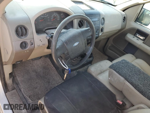 2007 Ford F-150 XL with VIN 1FTRF14W07KB92366, listed as a Copart auction lot 53765195 with 1,499,265 mi miles and Clean title. Bid and sale history available at DreamBid. Image 8.