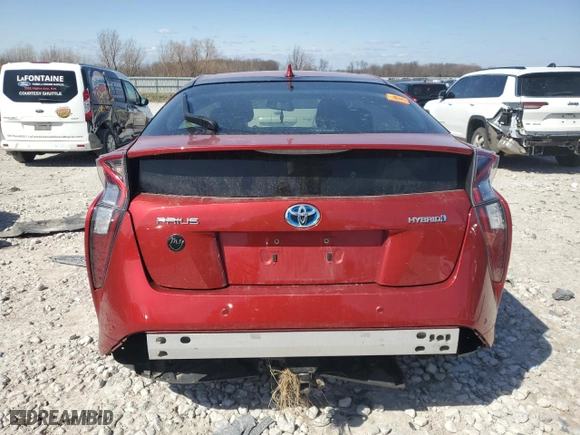 2017 Toyota Prius Two with VIN JTDKARFU4H3541924, listed as a Copart auction lot 52939355 with 0 mi miles and Clean Title. Bid and sale history available at carsss.com. Image 6.