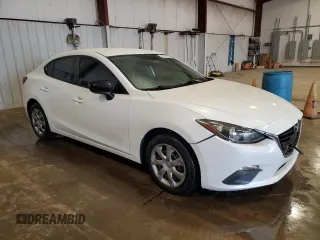 2015 Mazda 3 i SV with VIN JM1BM1T70F1234346, listed as a Copart auction lot 53711985 with 54,636 mi miles and Salvage Title. Bid and sale history available at DreamBid. Image 4.