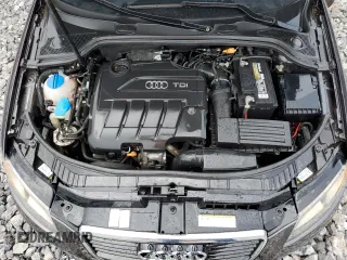 2013 Audi A3 Premium Plus with VIN WAUKJAFM3DA032881, listed as a Copart auction lot 57290084 with 69,685 mi miles and Salvage title. Bid and sale history available at DreamBid. Image 11.