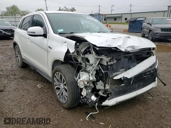 2019 Mitsubishi Outlander ES with VIN JA4AP3AU4KU020146, listed as a Copart auction lot 55582025 with 144,166 mi miles and Salvage title. Bid and sale history available at DreamBid. Image 13.
