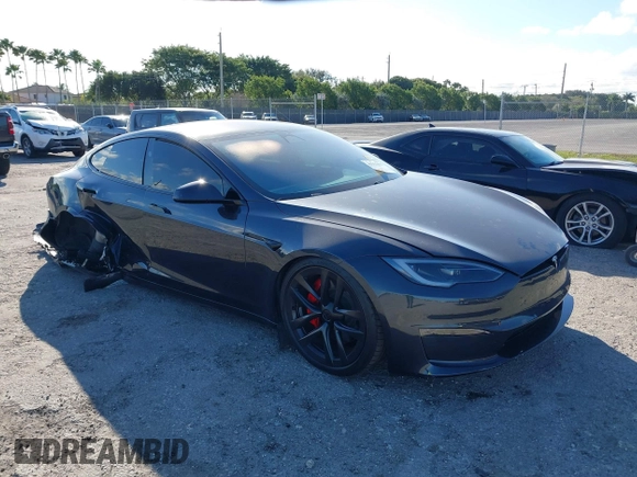 2023 Tesla Model S Plaid с VIN 5YJSA1E62PF530538, выставлен на аукционе IAAI как лот 41553415 с пробегом 31 392 миль миль и . История ставок и продаж доступна на DreamBid. Изображение 1.