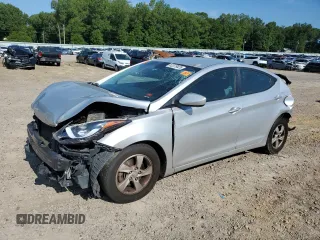 2015 Hyundai Elantra SE with VIN 5NPDH4AE2FH580942, listed as a Copart auction lot 62579825 with 247,960 mi miles and Salvage title. Bid and sale history available at DreamBid. Image 1.