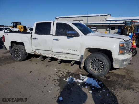 2014 Chevrolet Silverado 1500 LTZ with VIN 3GCUKSEC9EG347100, listed as a Copart auction lot 44342835 with 117,715 mi miles and Salvage Title. Bid and sale history available at carsss.com. Image 4.
