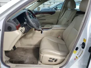 2011 Lexus LS 460 with VIN JTHBL5EFXB5105949, listed as a Copart auction lot 57102795 with 197,877 mi miles and Salvage title. Bid and sale history available at DreamBid. Image 7.