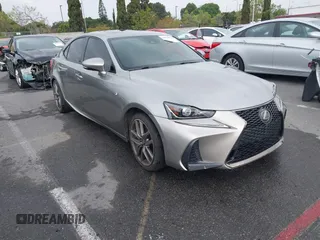 2017 Lexus IS with VIN JTHBA1D23H5059256, listed as a IAAI auction lot 42028884 with 82,929 mi miles. Bid and sale history available at carsss.com. Image 1.