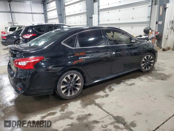 2018 Nissan Sentra S with VIN 3N1AB7AP8JY310538, listed as a Copart auction lot 47594105 with 123,431 mi miles and Salvage Title. Bid and sale history available at DreamBid. Image 3.