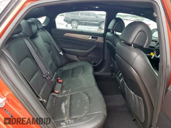 2015 Hyundai Sonata Sport z VIN 5NPE34AB8FH202424, wystawiony jako Copart lot #54832895 z przebiegiem 99 472 mil mil oraz Szkoda całkowita • Salvage title. Historia ofert i sprzedaży dostępna na DreamBid. Obrazek 10.