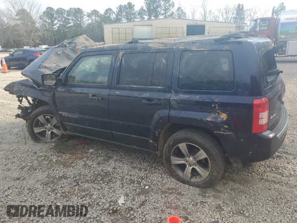 2016 Jeep Patriot High Altitude Edition with VIN 1C4NJRFB5GD746995, listed as a Copart auction lot 46976165 with Not Provided miles and Salvage Title. Bid and sale history available at carsss.com. Image 2.