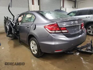 2015 Honda Civic Sedan LX with VIN 19XFB2F5XFE046079, listed as a Copart auction lot 89402115 with Not Provided miles and Non Repairable. Bid and sale history available at carsss.com. Image 2.