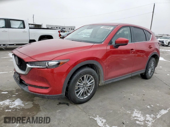 2021 Mazda CX-5 Touring with VIN JM3KFACM1M0462804, listed as a Copart auction lot 45959045 with 36,423 mi miles and Salvage Title. Bid and sale history available at carsss.com. Image 1.