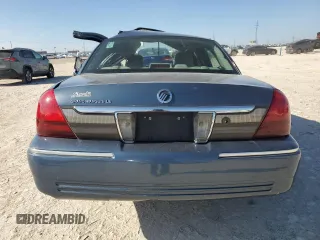 2009 Mercury Grand Marquis LS with VIN 2MEHM75V39X609343, listed as a Copart auction lot 87312744 with Not Provided miles and Non Repairable. Bid and sale history available at DreamBid. Image 6.