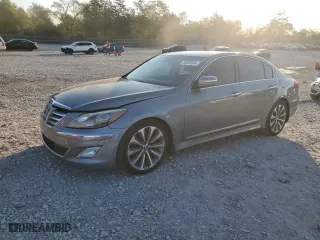 2014 Hyundai Genesis 5.0L R-Spec with VIN KMHGC4DH7EU262493, listed as a Copart auction lot 75035944 with 101,715 mi miles and Clean Title. Bid and sale history available at carsss.com. Image 1.