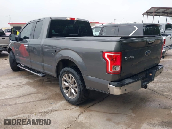 2015 Ford F-150 XL with VIN 1FTEX1CP7FKE19945, listed as a IAAI auction lot 42165359 with 206,874 mi miles and . Bid and sale history available at DreamBid. Image 3.