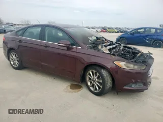 2013 Ford Fusion SE with VIN 3FA6P0HR8DR110704, listed as a Copart auction lot 48331205 with Not provided miles and Clean title. Bid and sale history available at DreamBid. Image 4.