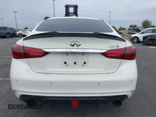 2019 Infiniti Q50 RED SPORT 400 with VIN JN1FV7APXKM761052, listed as a IAAI auction lot 41290479 with 81,930 mi miles. Bid and sale history available at carsss.com. Image 17.