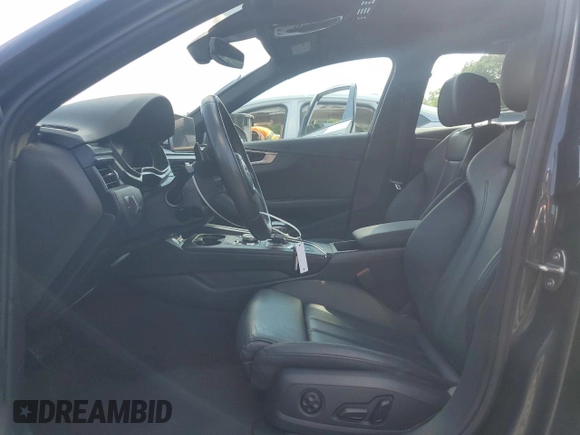 2019 Audi A4 Premium Plus with VIN WAUENAF4XKA060868, listed as a Copart auction lot 62794645 with 63,173 mi miles and Salvage title. Bid and sale history available at DreamBid. Image 7.